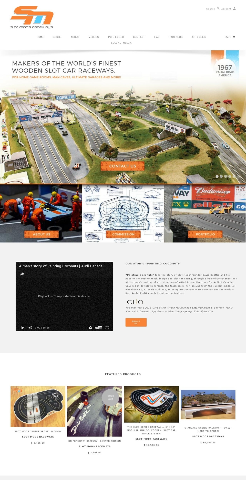 slotmods-uk.com shopify website screenshot