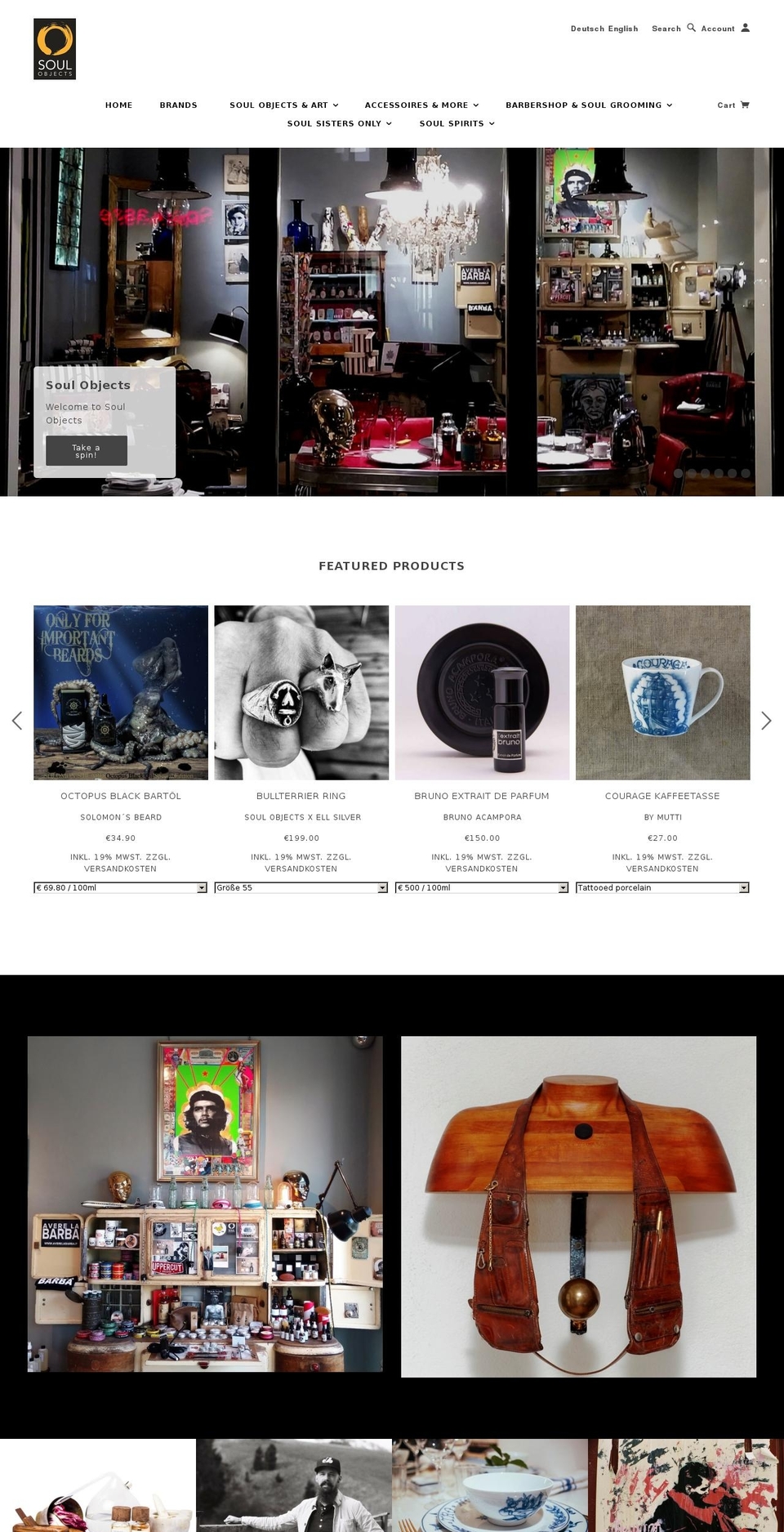 slowgrooming.com shopify website screenshot