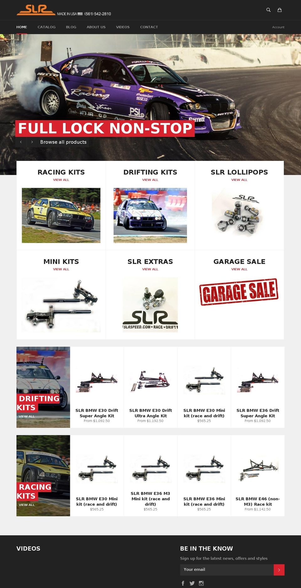 slrspeed.com shopify website screenshot