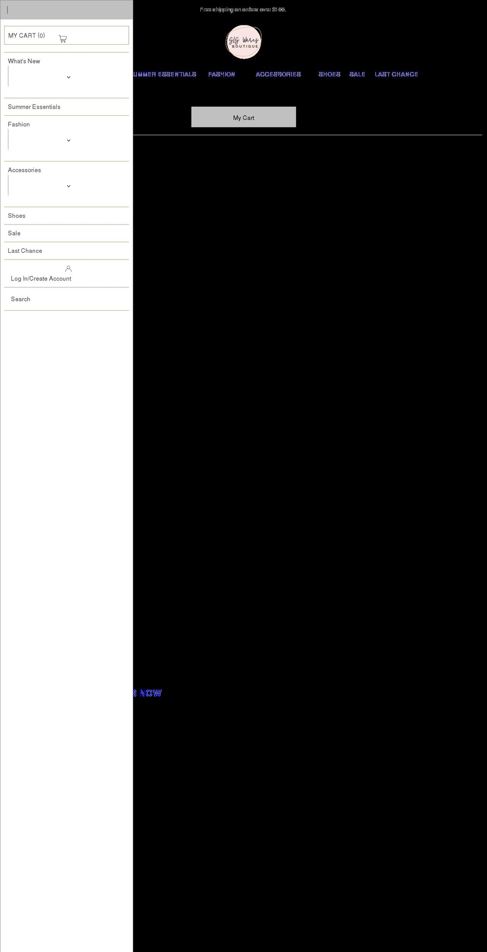 slswares.com shopify website screenshot