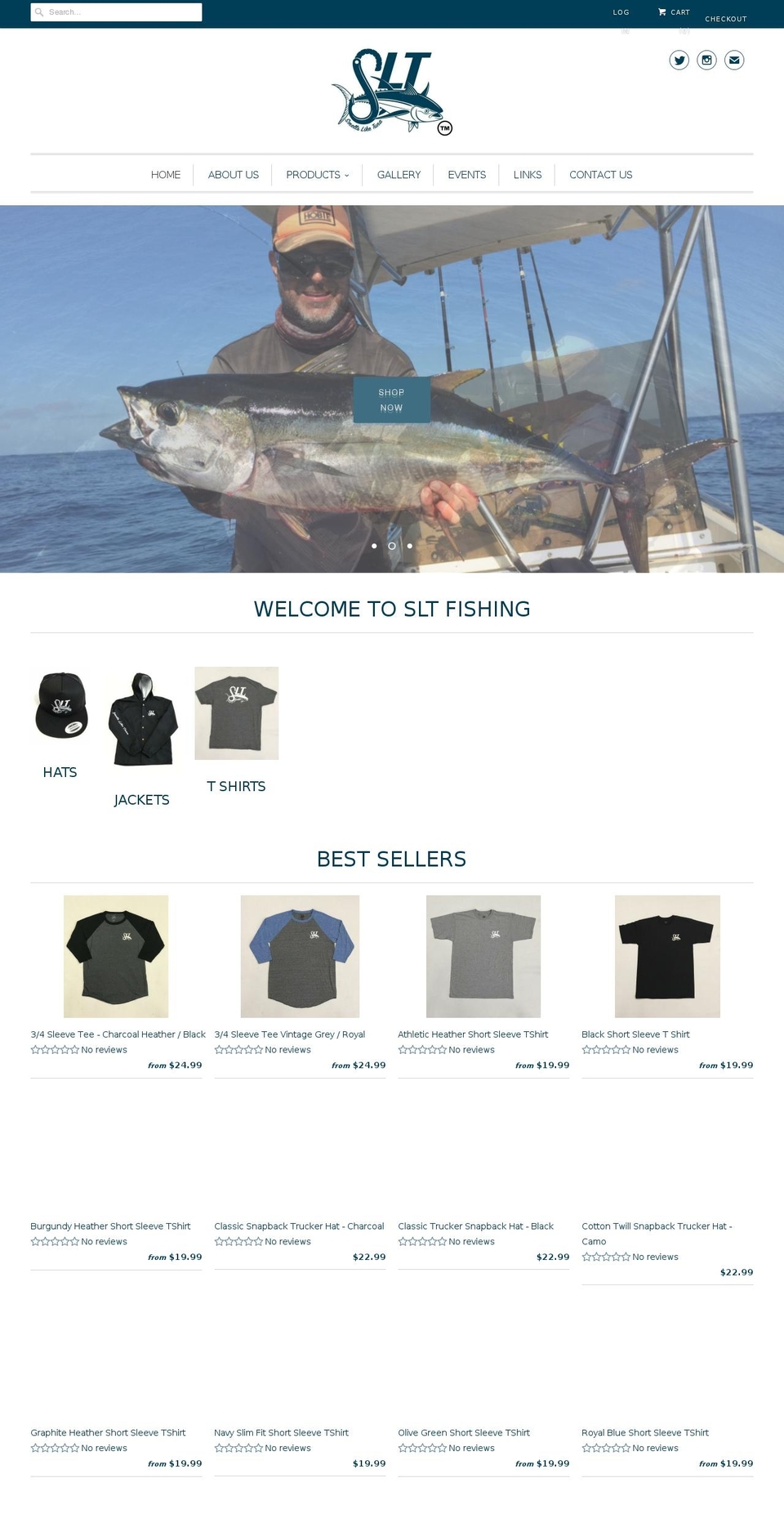 A\u0026Z Designs Shopify theme site example sltfishing.com