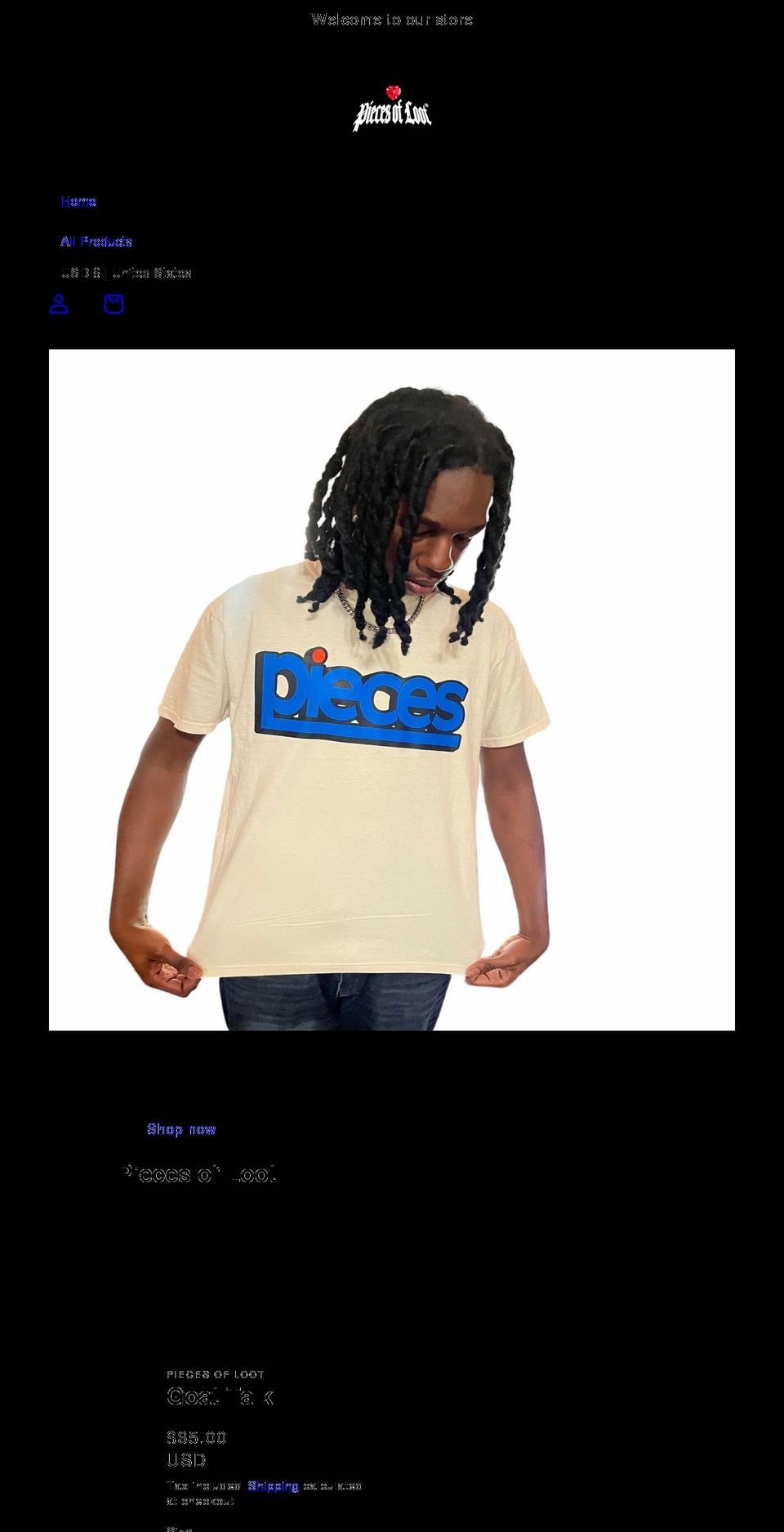 slumaveclothing.com shopify website screenshot