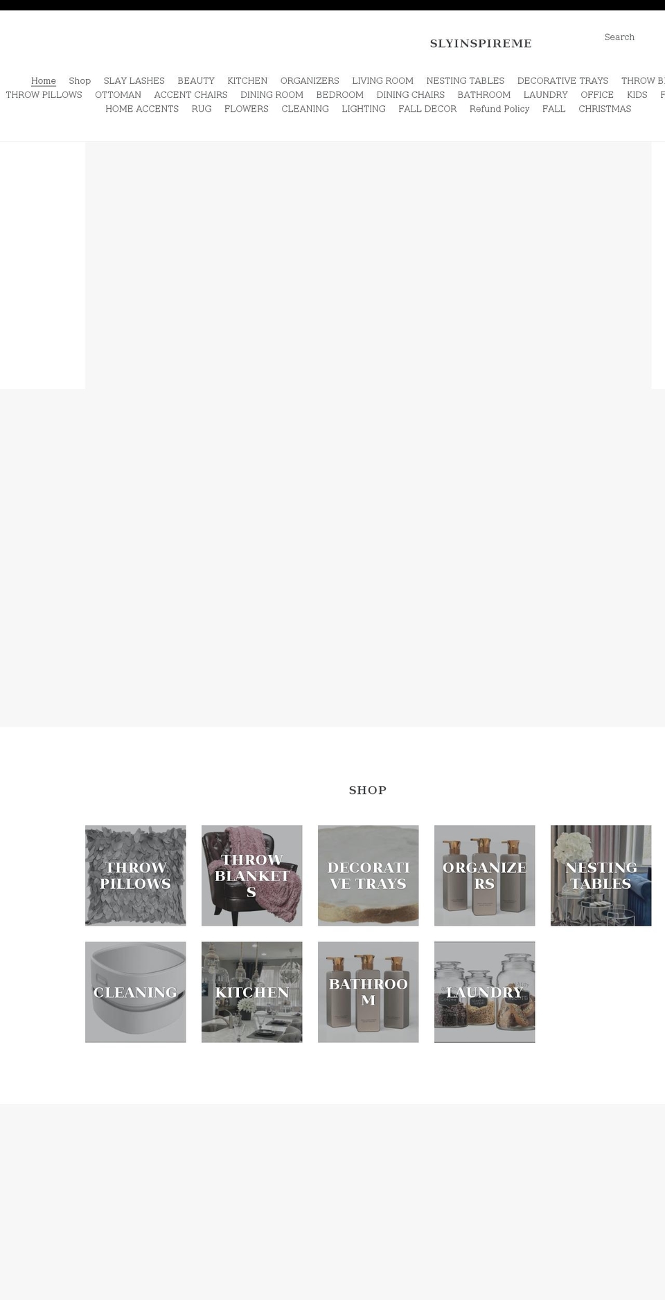 slyinspireme.com shopify website screenshot