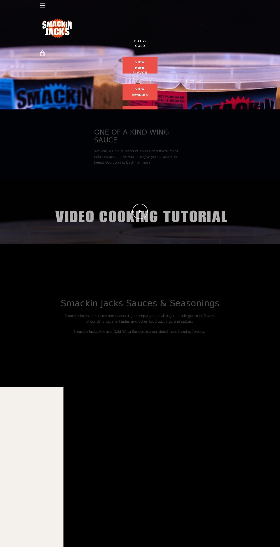 smackinjacks.com — Shopify storefront screenshot