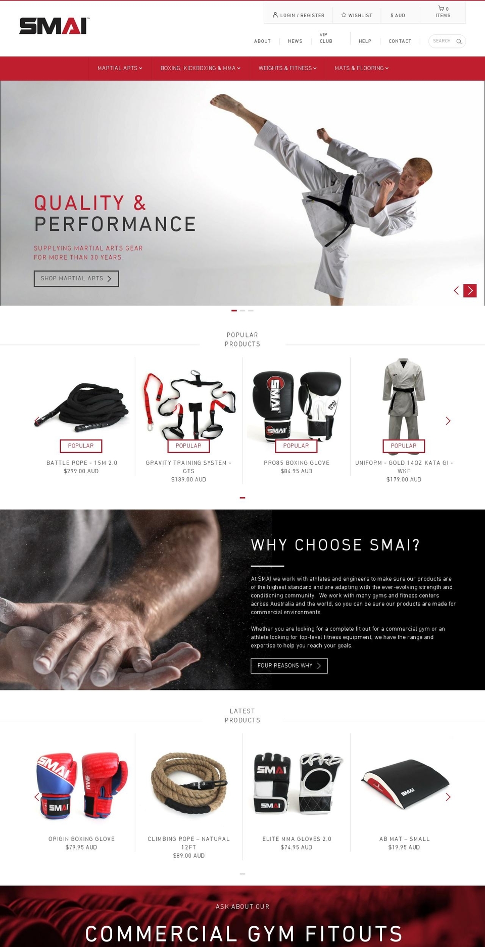 smai.com.au shopify website screenshot