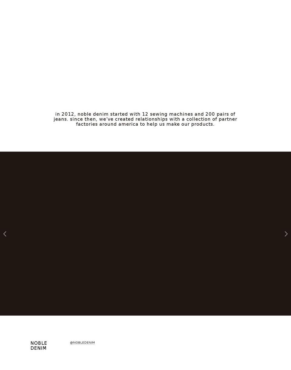 smallbatchjeans.com shopify website screenshot