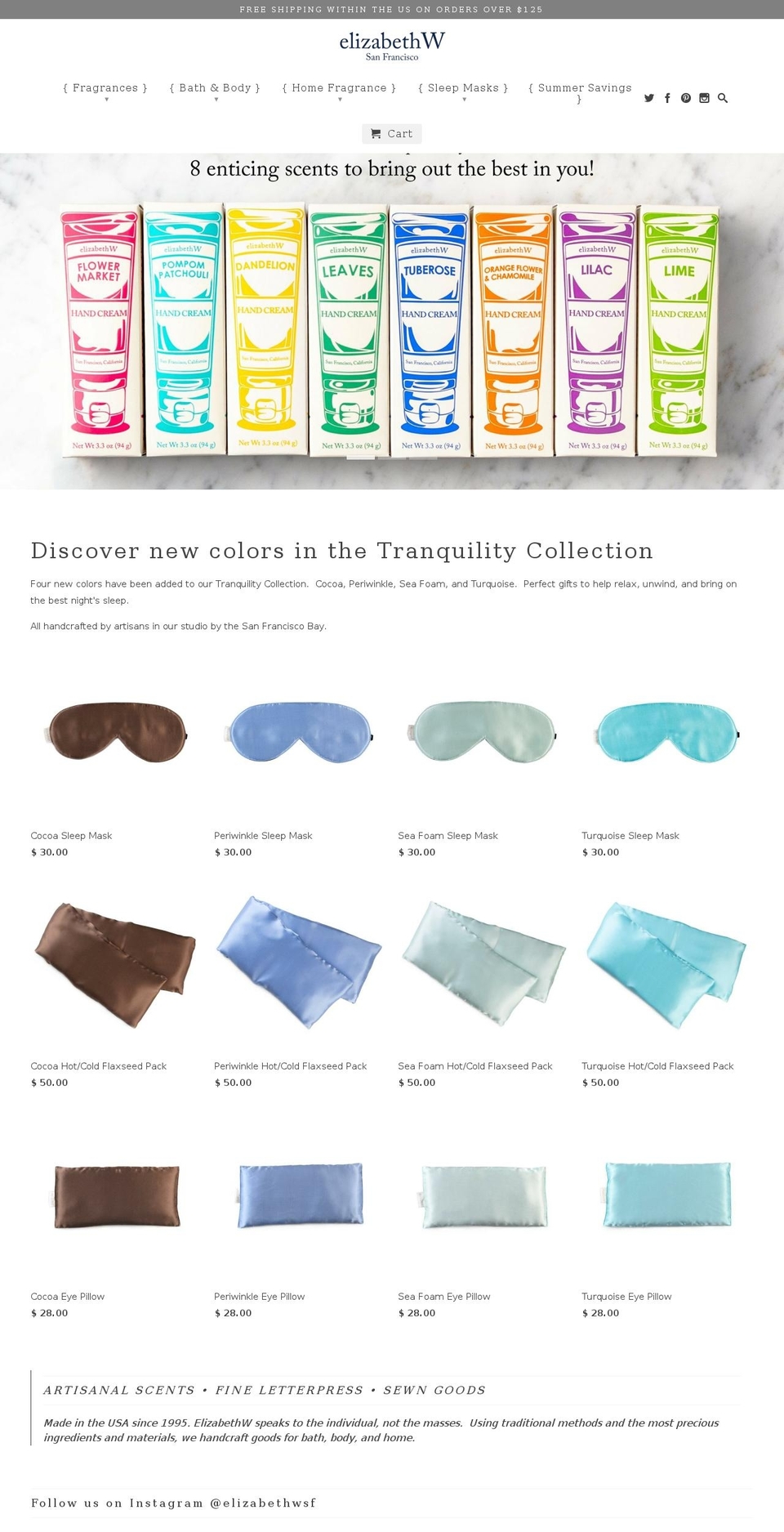 smallbatchperfumery.com — Shopify storefront screenshot