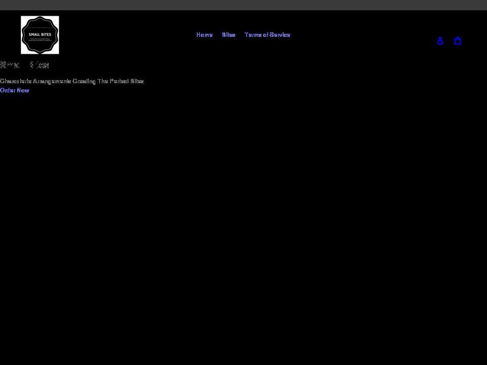 smallbites.info shopify website screenshot