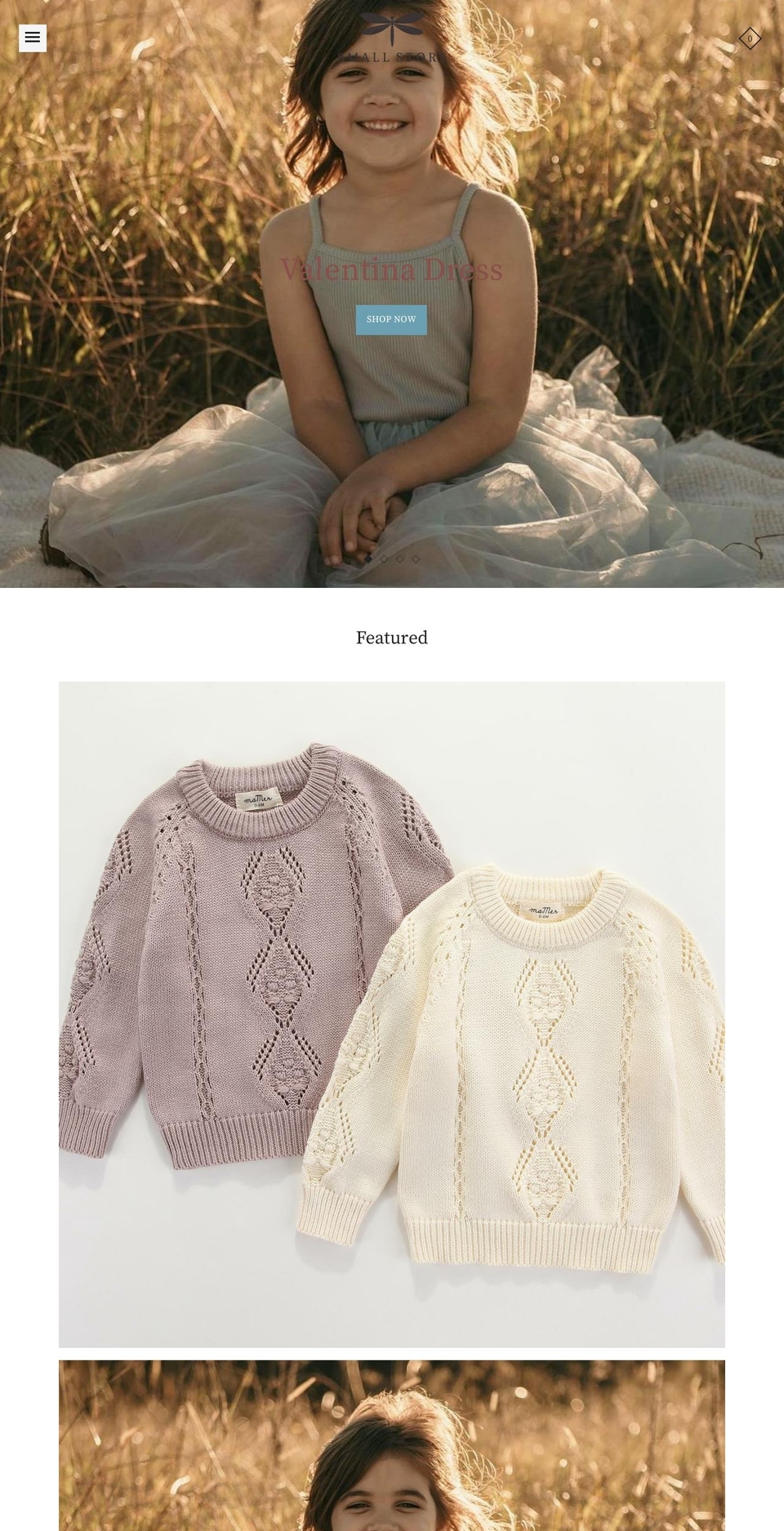 smallstore.com.au shopify website screenshot