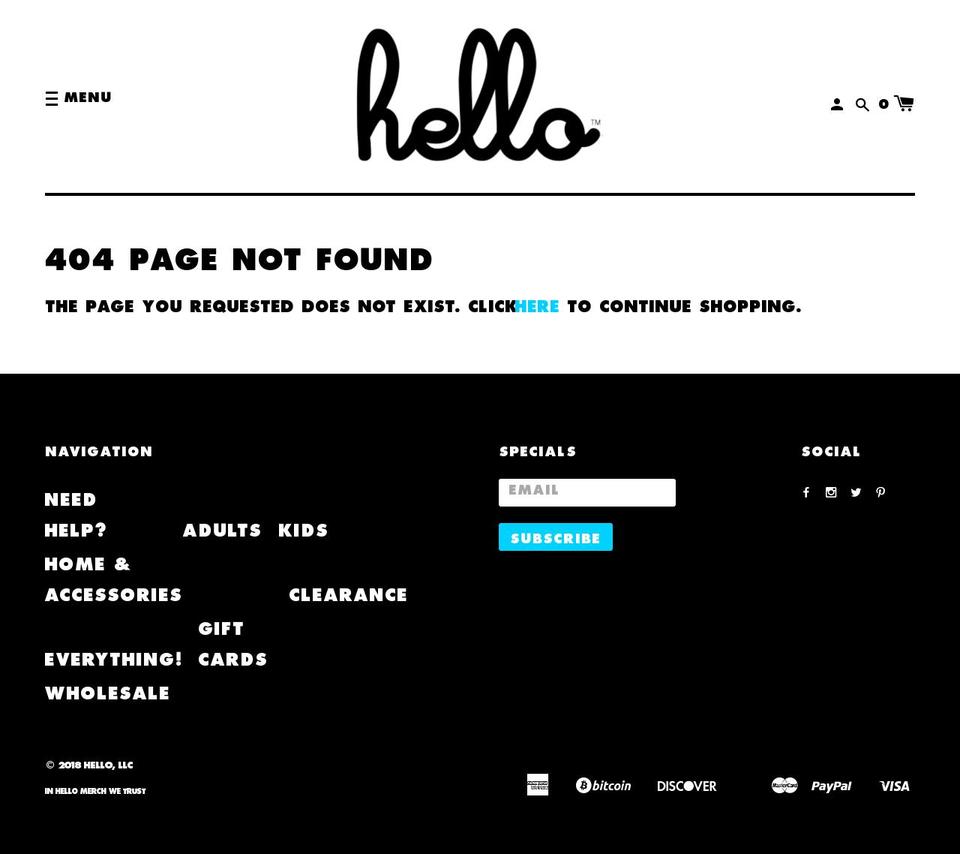 Hello Apparel v1.0 Shopify theme site example smallthingsclub.com