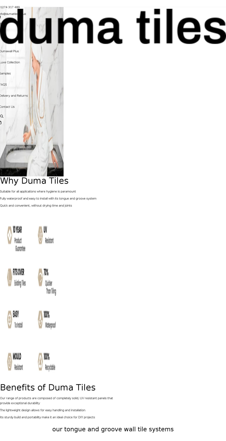 smart-tile.com shopify website screenshot