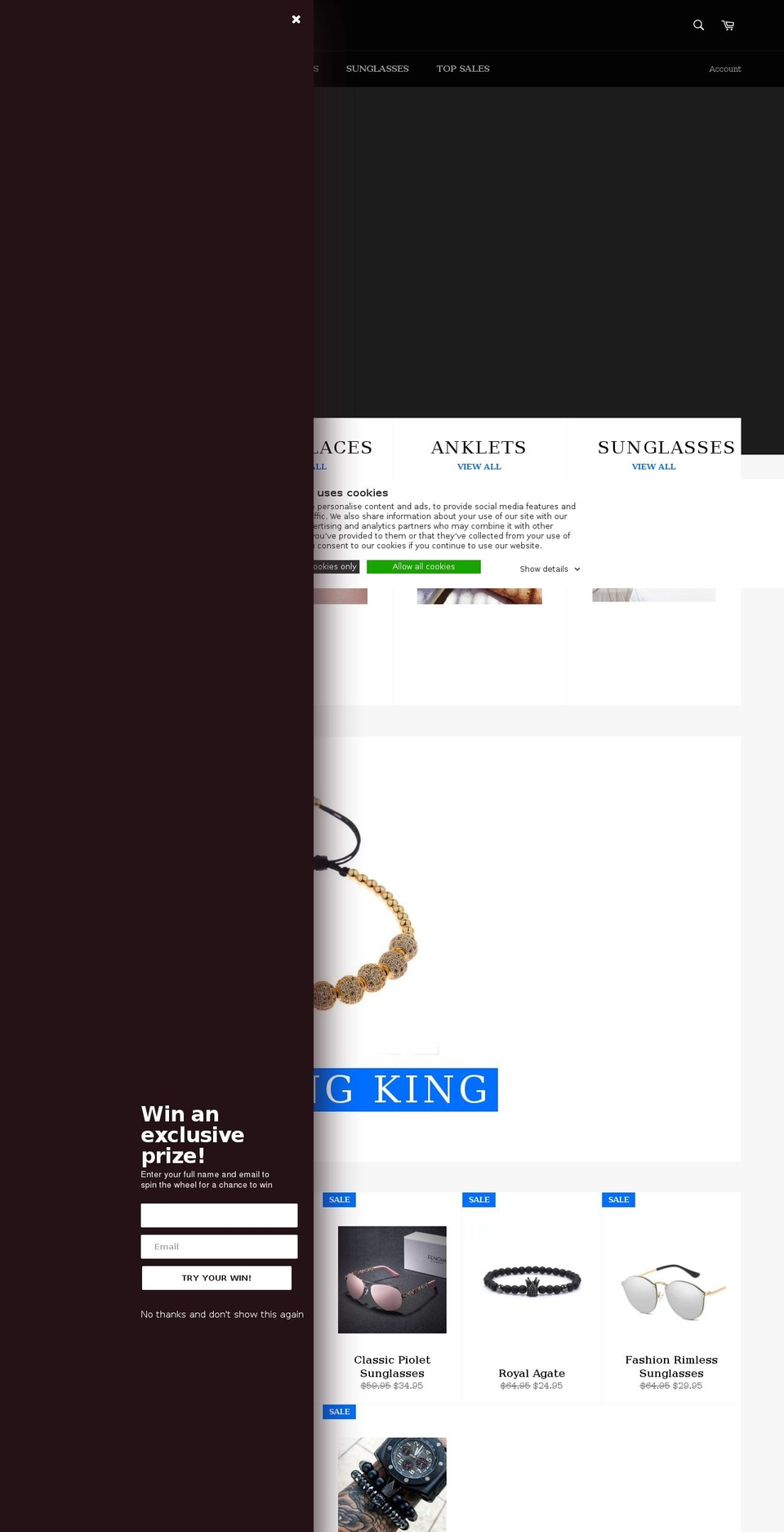 smart-wearing.com — Shopify storefront screenshot
