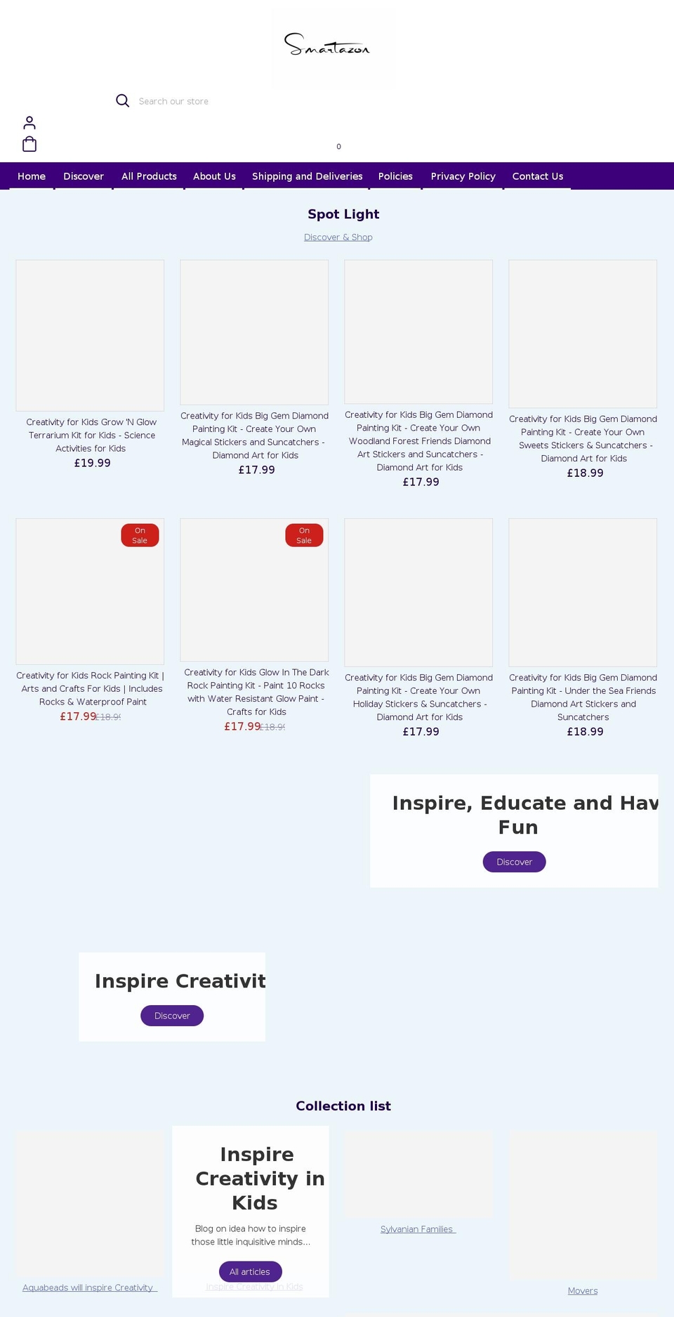 smartazon.com shopify website screenshot