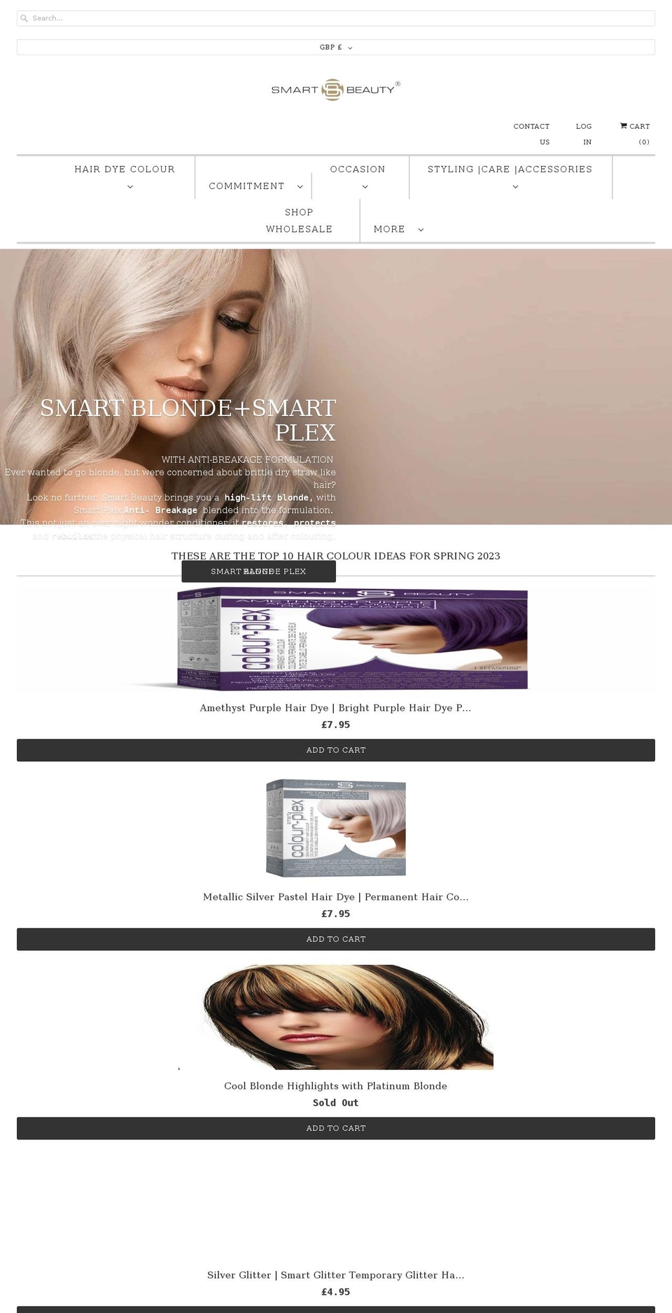 smartbeauty.fr shopify website screenshot