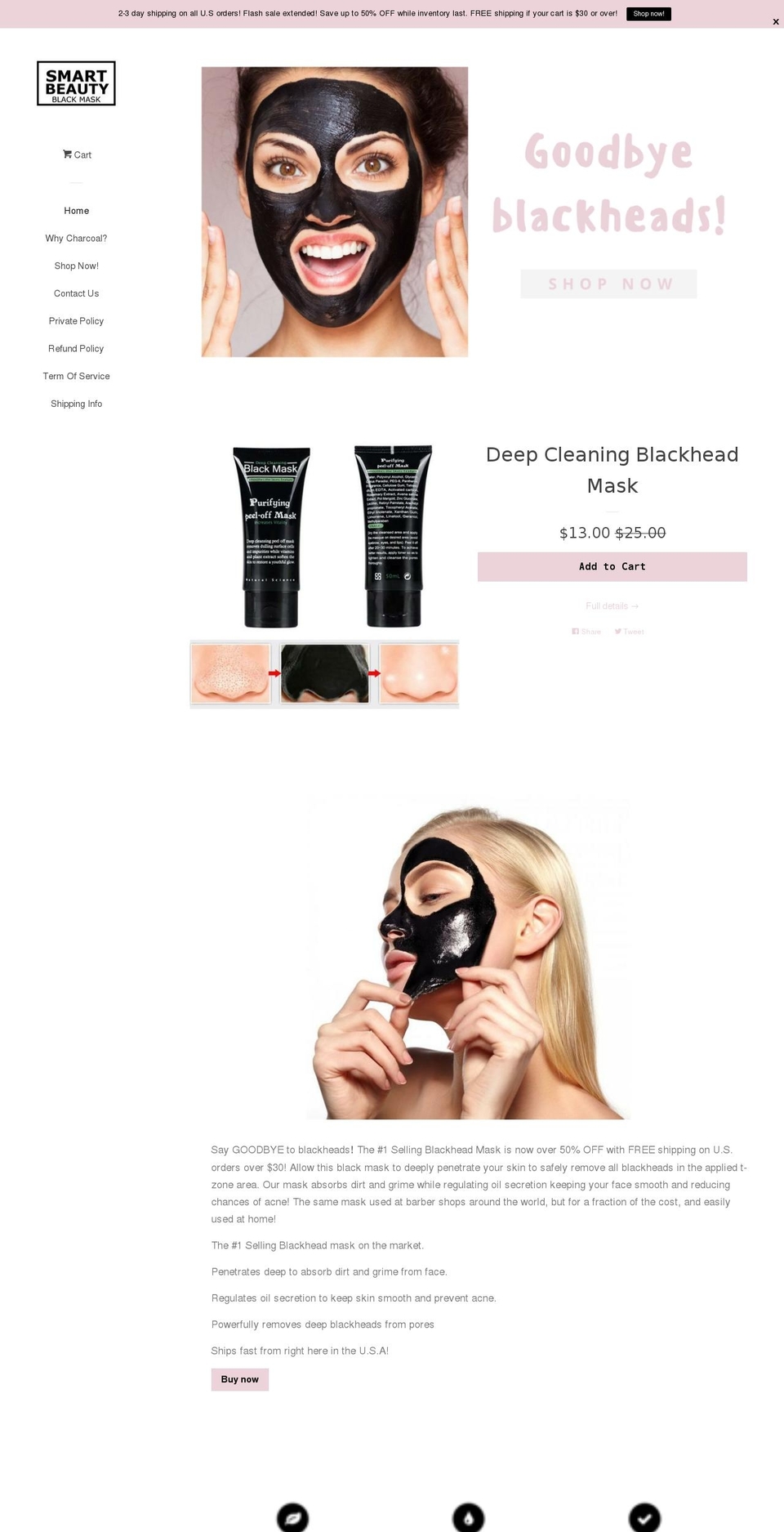 smartbeautyonline.com shopify website screenshot