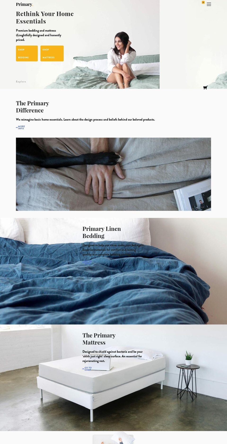 smartbedding.com shopify website screenshot
