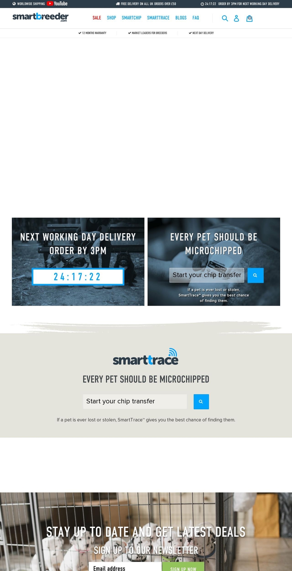 smartbreeder.com — Shopify storefront screenshot