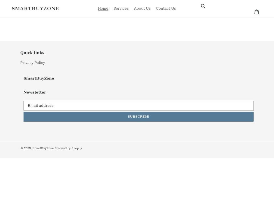 smartbuyzone.com shopify website screenshot