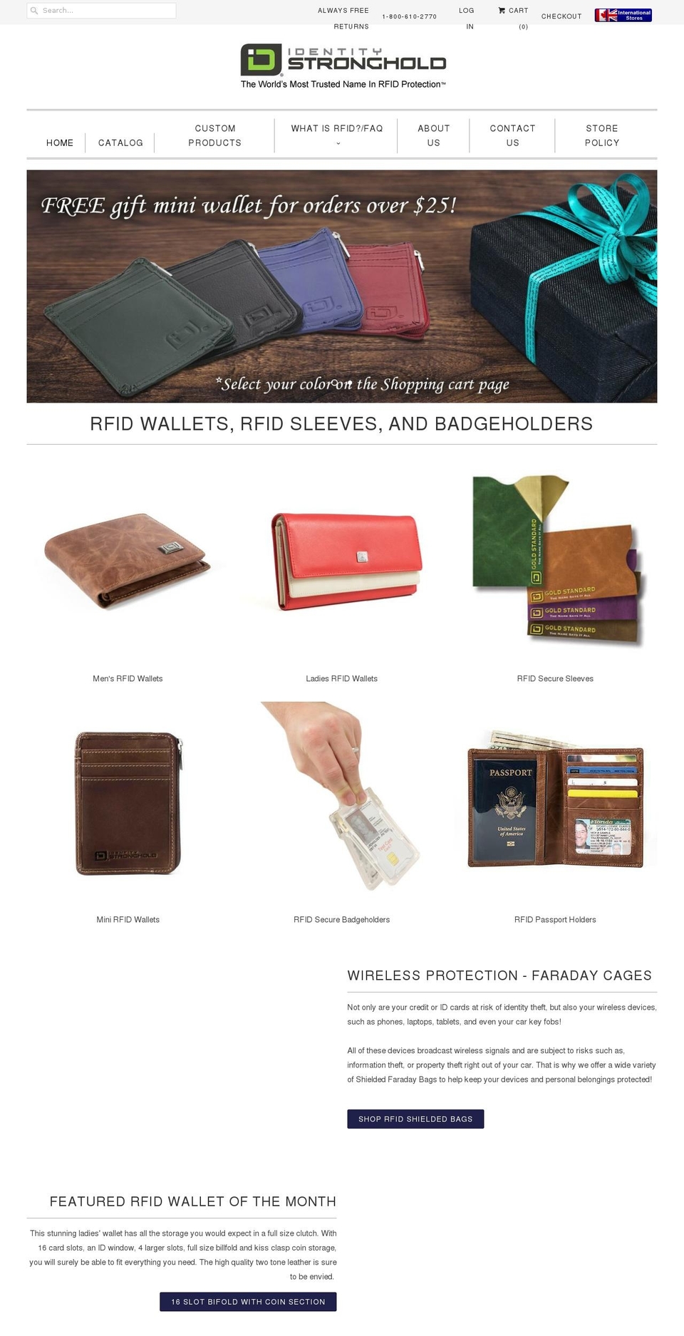 smartcardshield.com — Shopify storefront screenshot