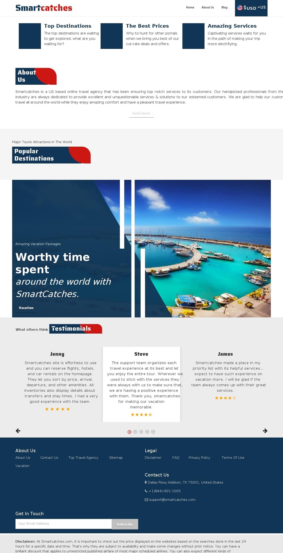 smartcatches.com — Shopify storefront screenshot