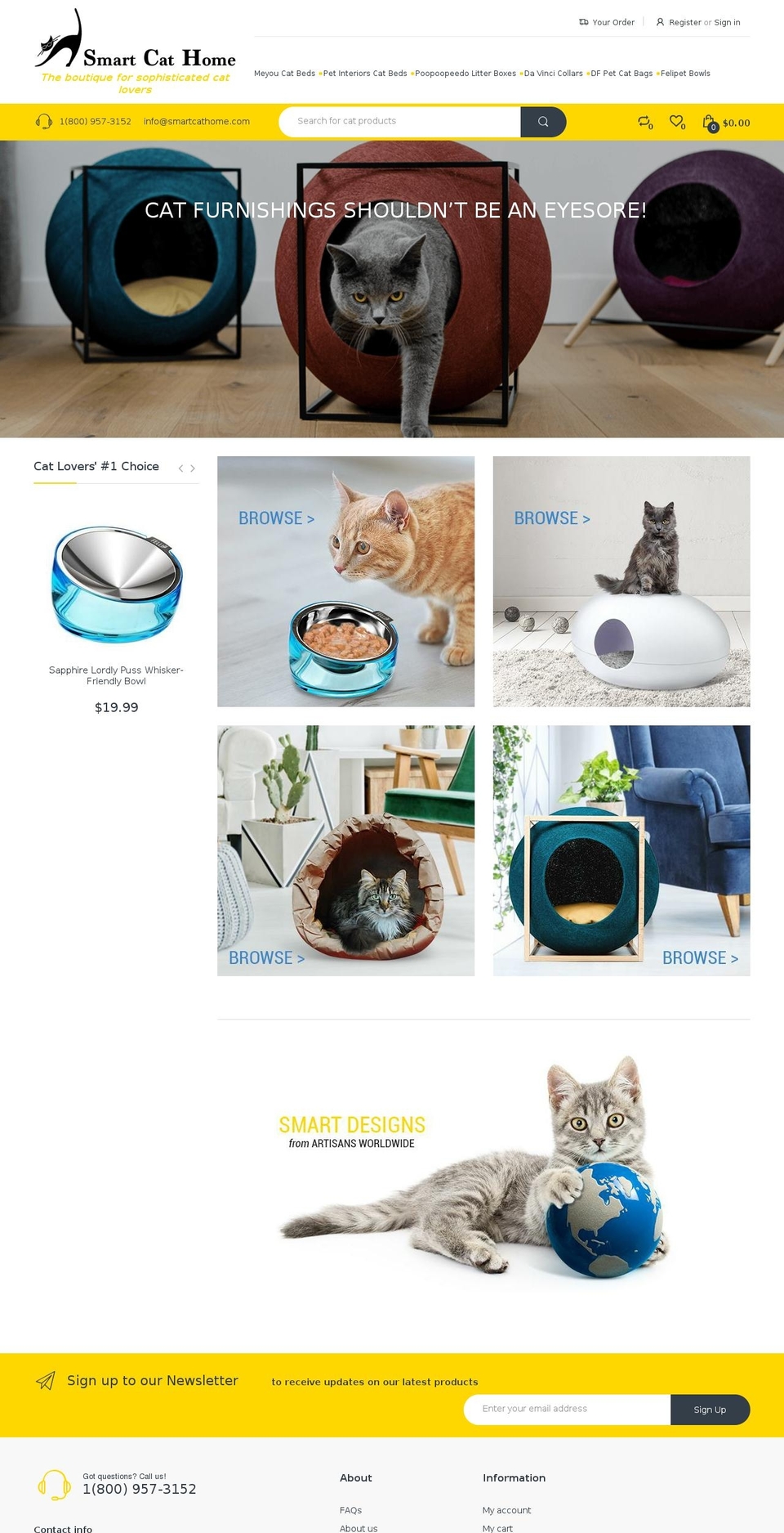 electro-v2-0-home-2 Shopify theme site example smartcathome.com