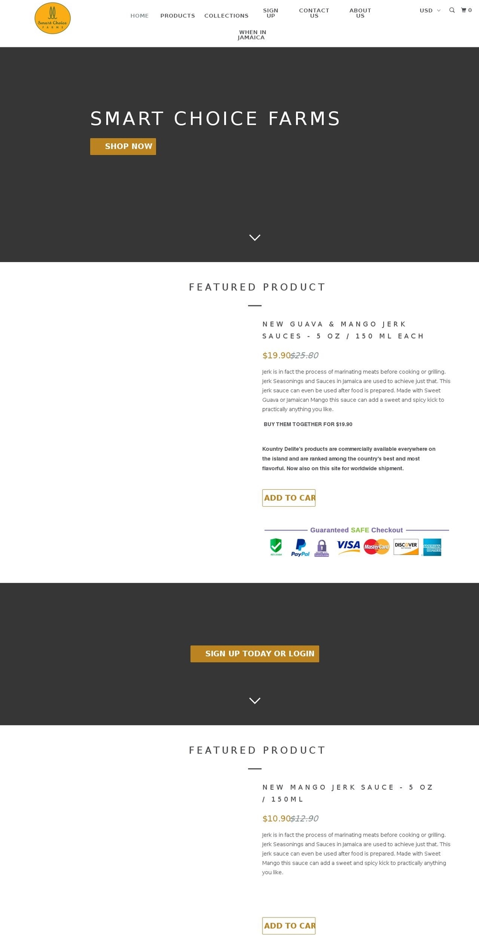 smartchoiceja.com shopify website screenshot