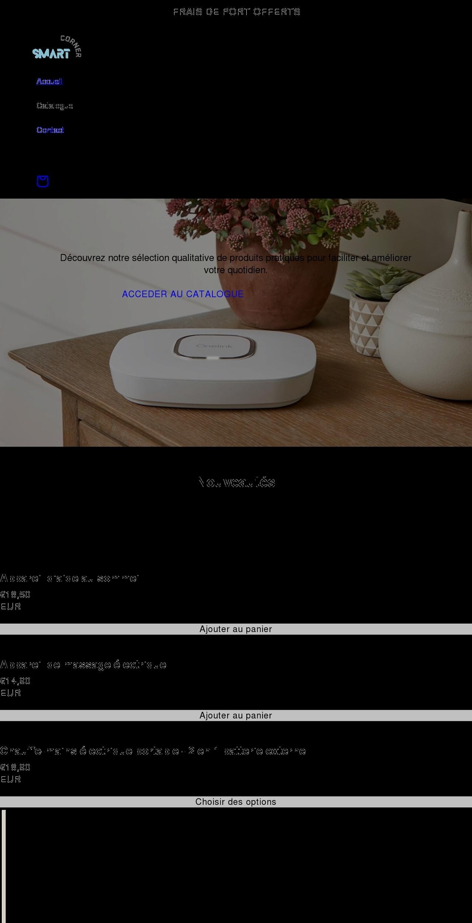 smartcorner.fr shopify website screenshot