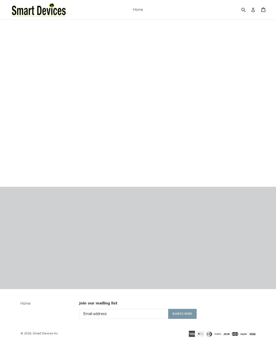smartdevices.com — Shopify storefront screenshot