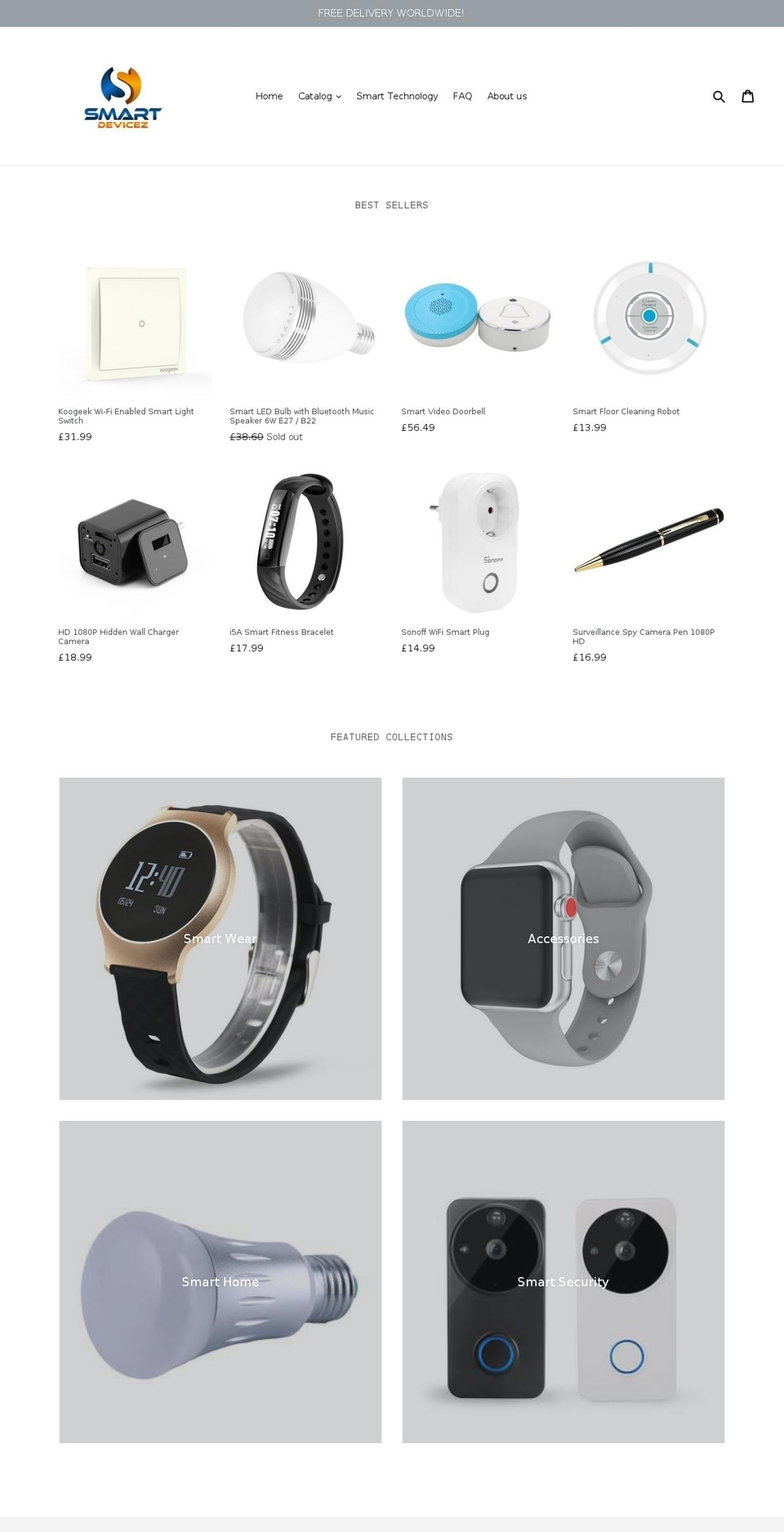 smartdevicez.com — Shopify storefront screenshot