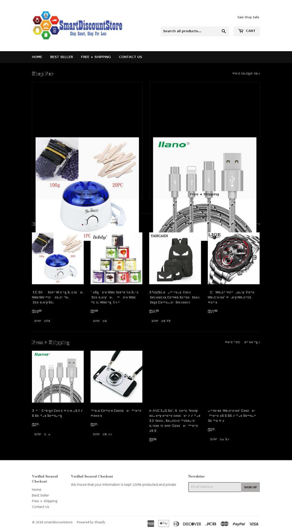 smartdiscountstore.com — Shopify storefront screenshot