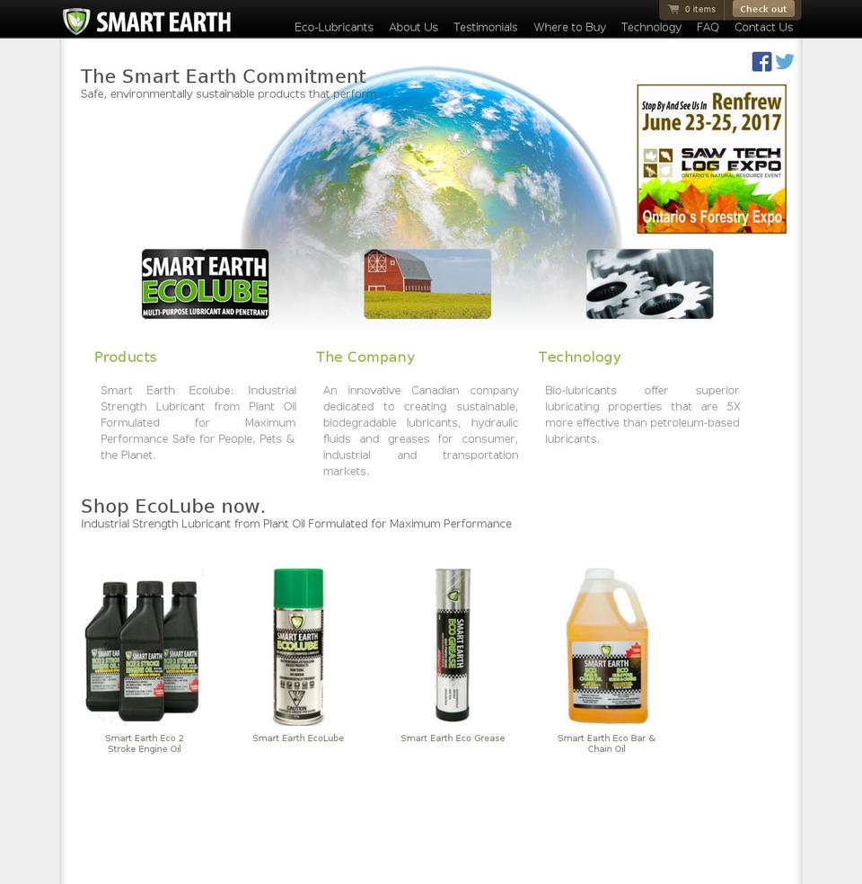 smartearth.ca shopify website screenshot