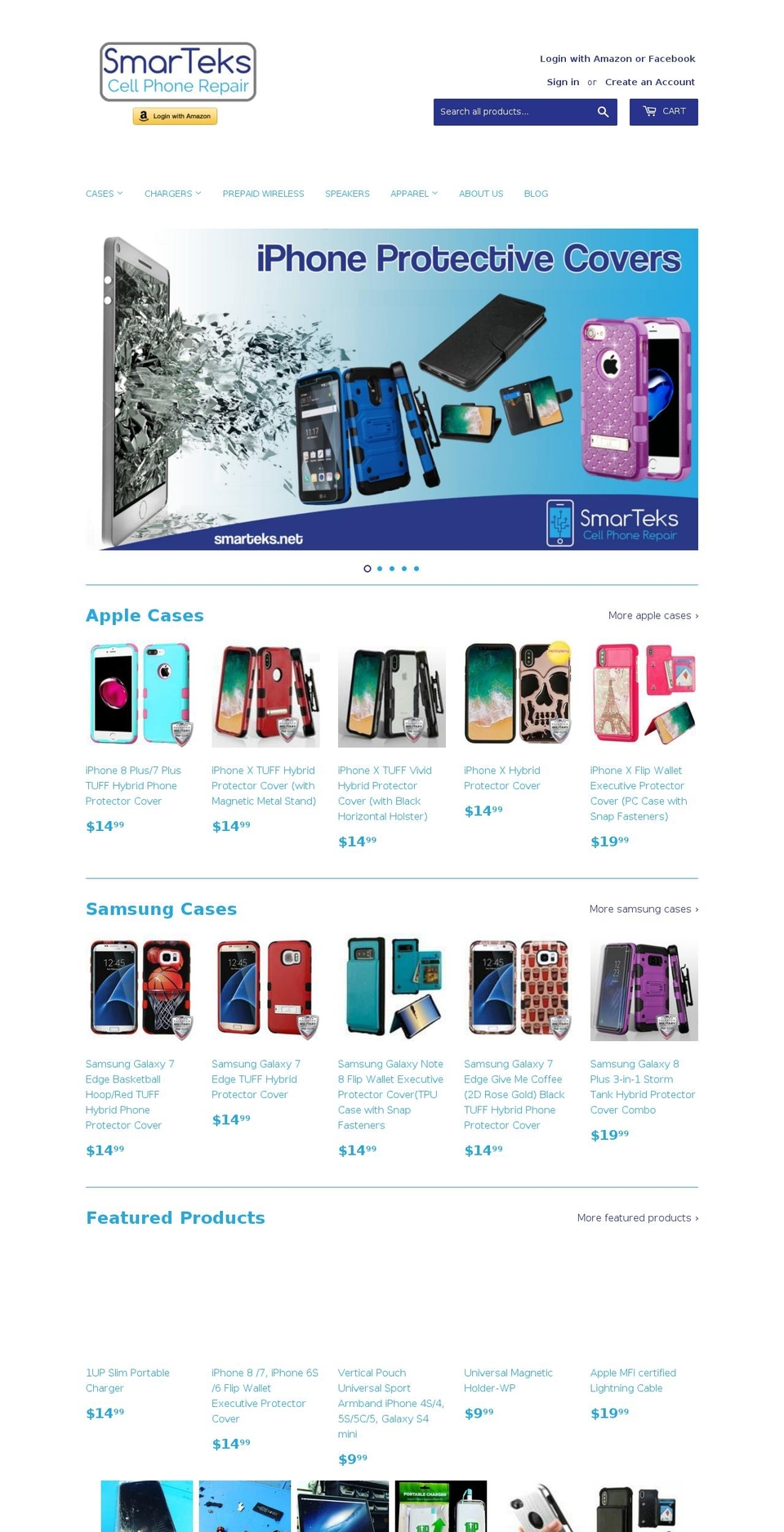 smarteks.net shopify website screenshot