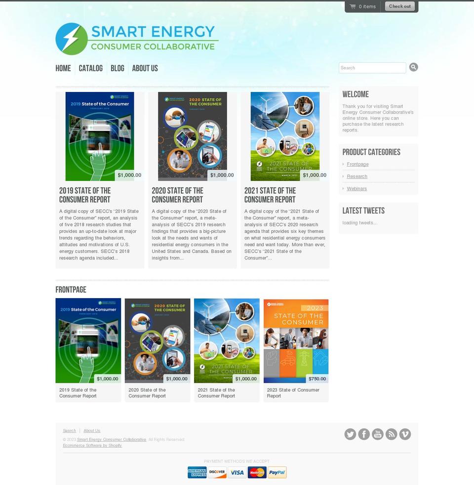 smartenergyccstore.org shopify website screenshot
