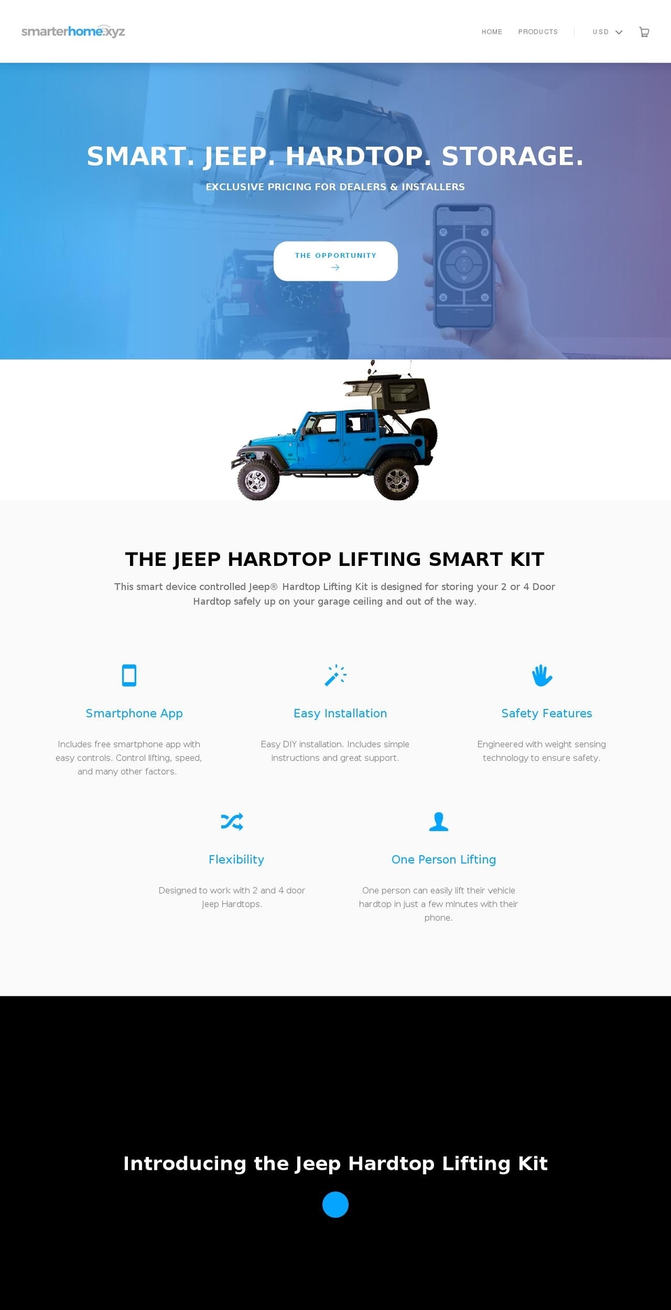 smarterhome.xyz shopify website screenshot