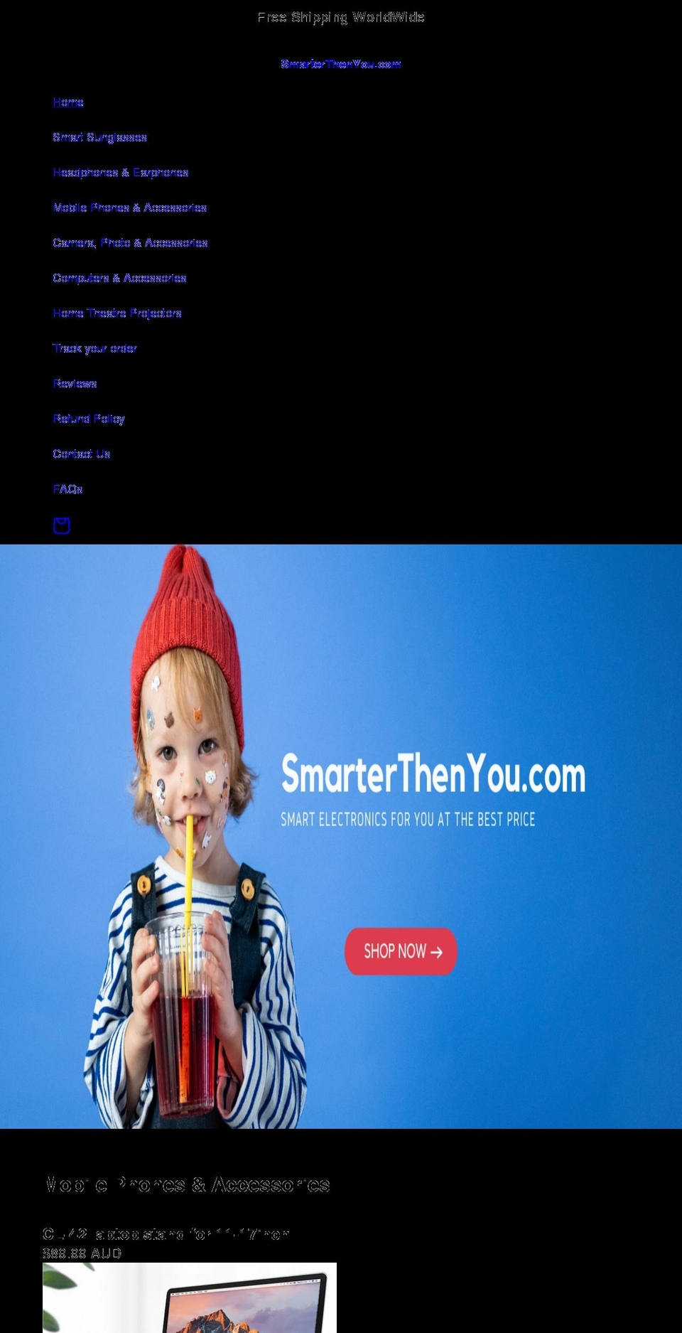 smarterthenyou.com shopify website screenshot
