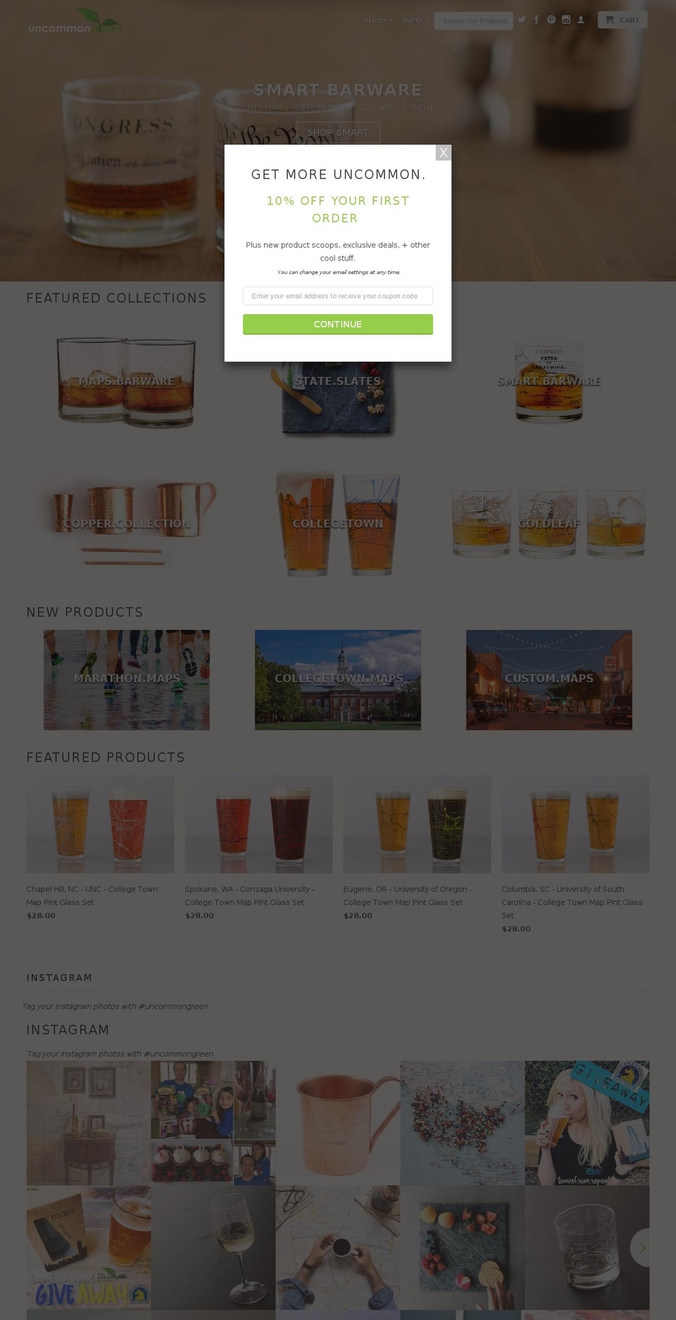 UCG 020917 Retina Shopify theme site example smartglassware.com