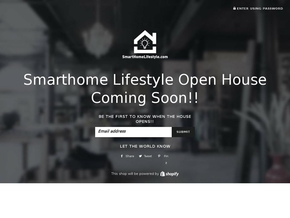 smarthomelifestyle.com — Shopify storefront screenshot