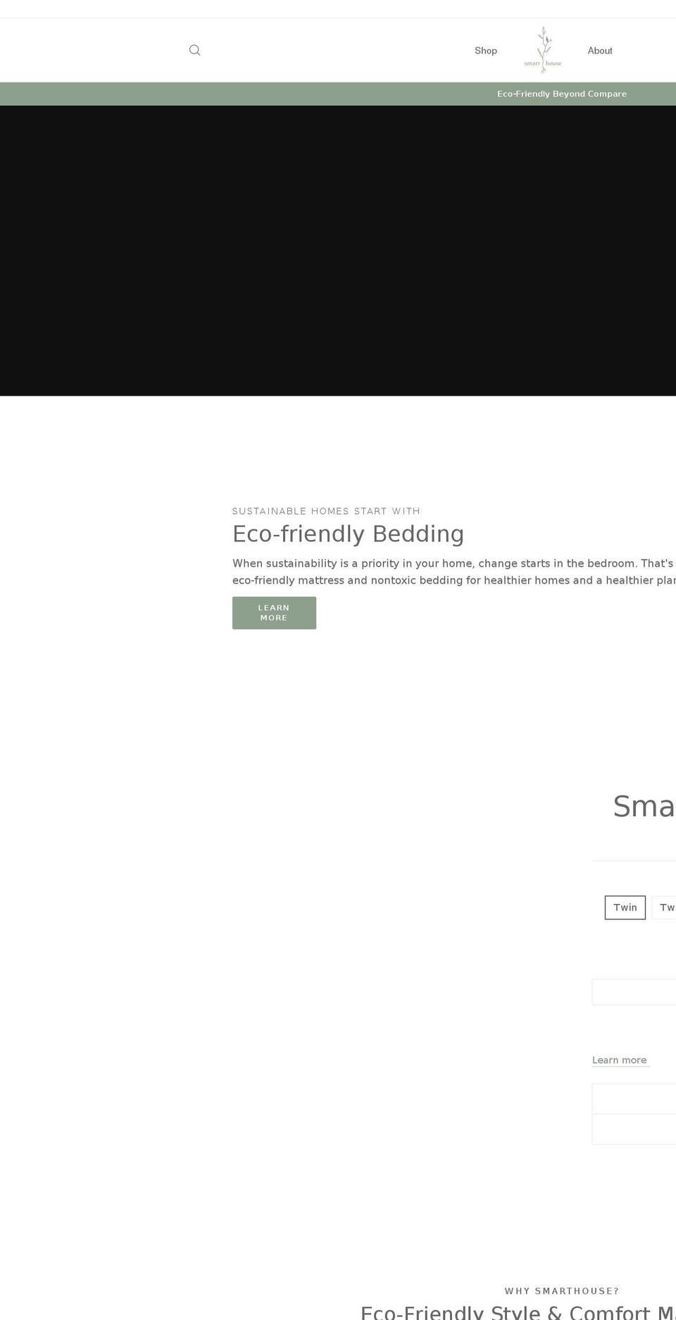 smarthousecollections.com — Shopify storefront screenshot