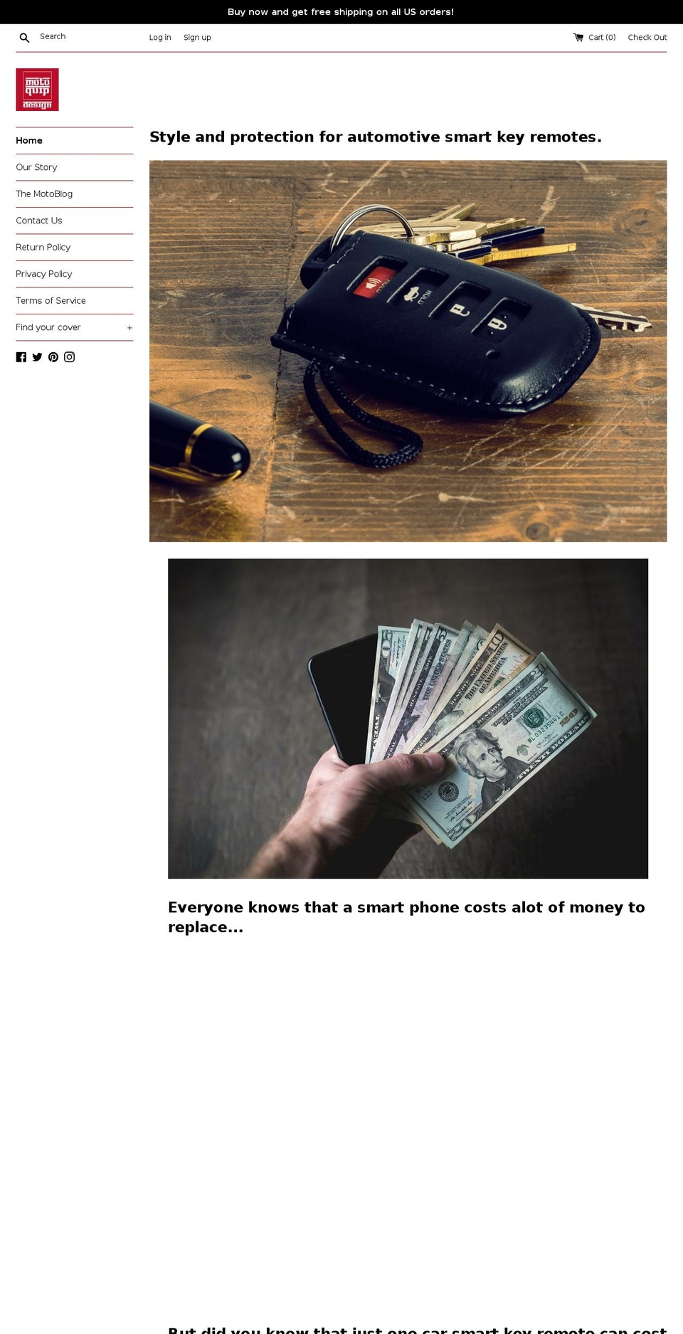 smartkeycover.com shopify website screenshot