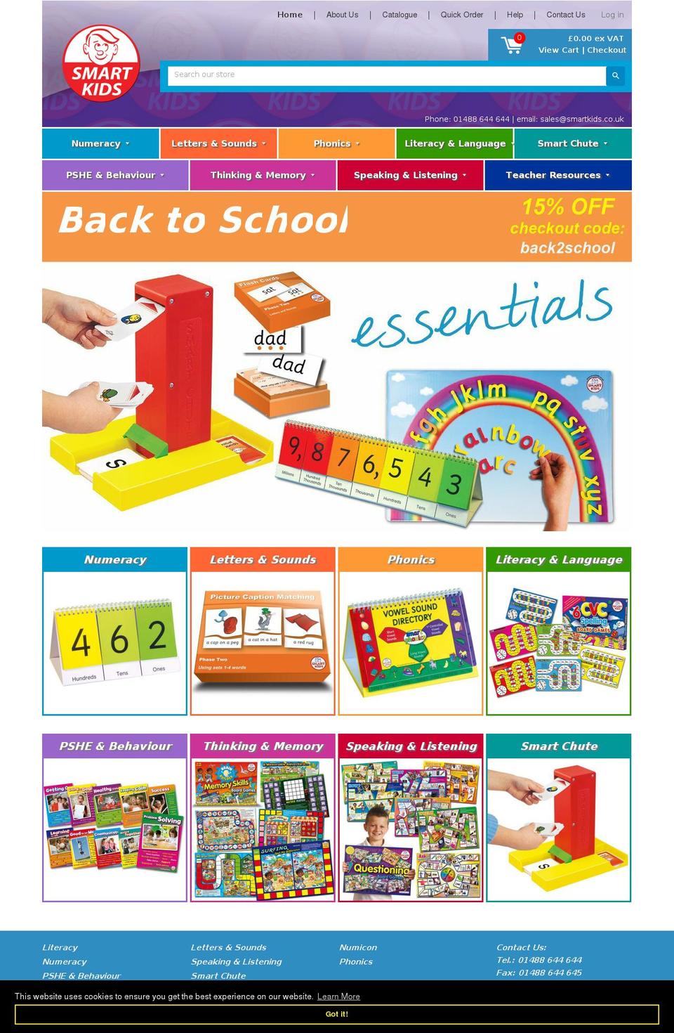 smartkidscatalog.com — Shopify storefront screenshot