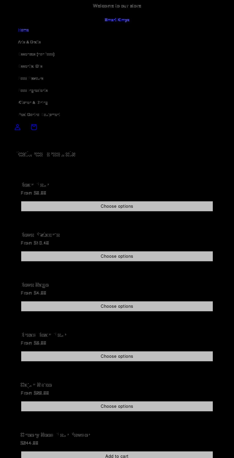 smartkimya.com — Shopify storefront screenshot