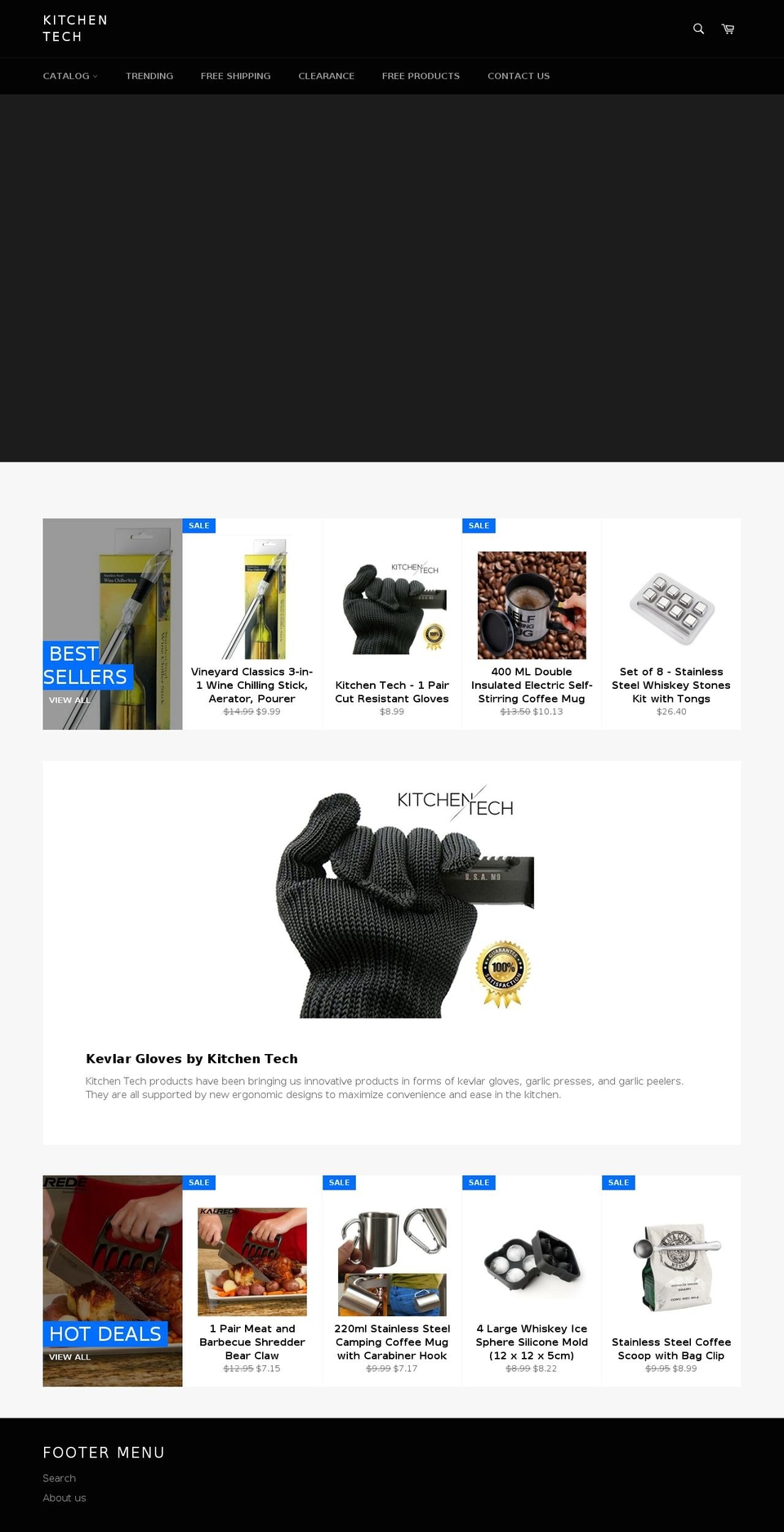 smartkitchentech.com shopify website screenshot