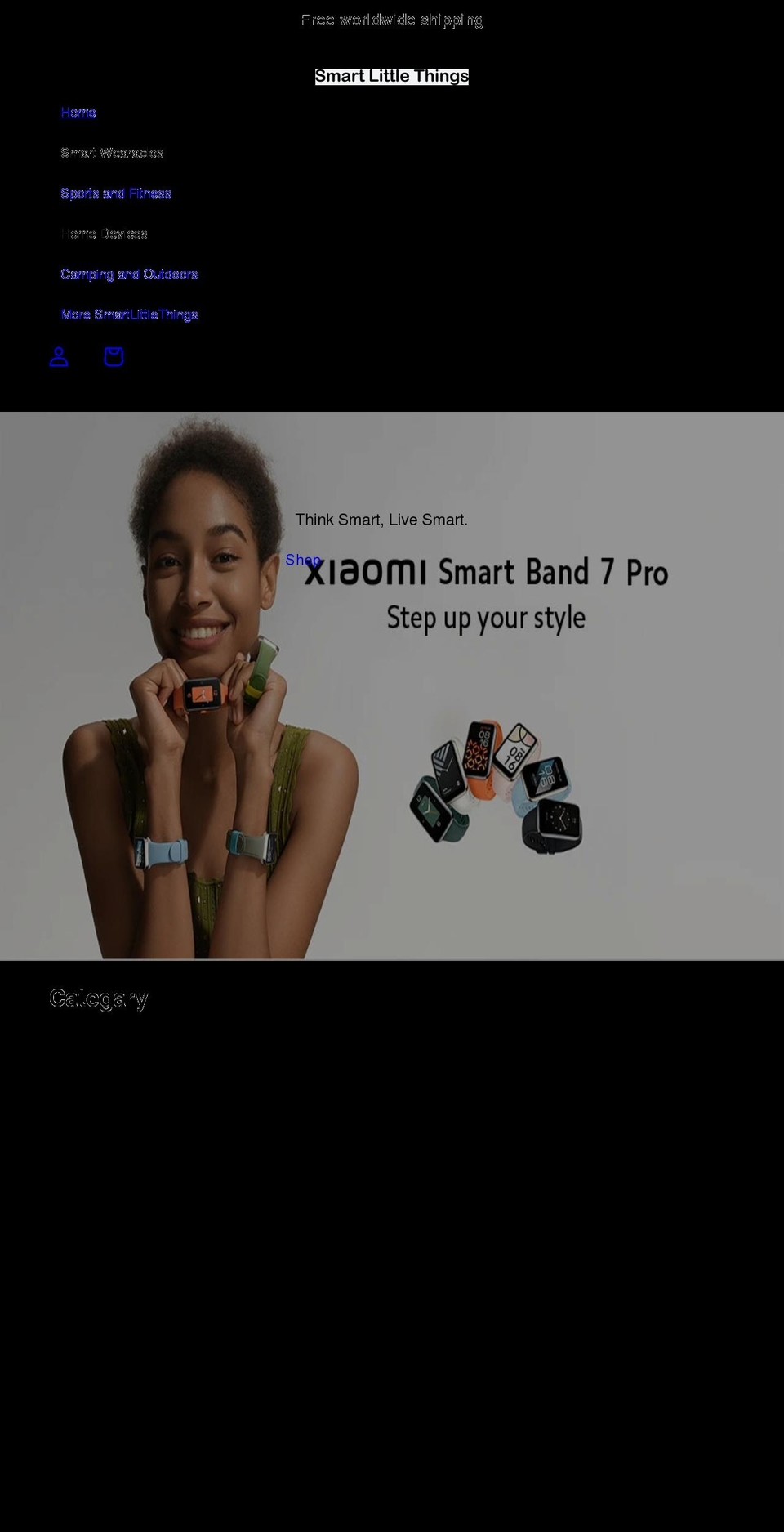 smartlittlethings.com shopify website screenshot