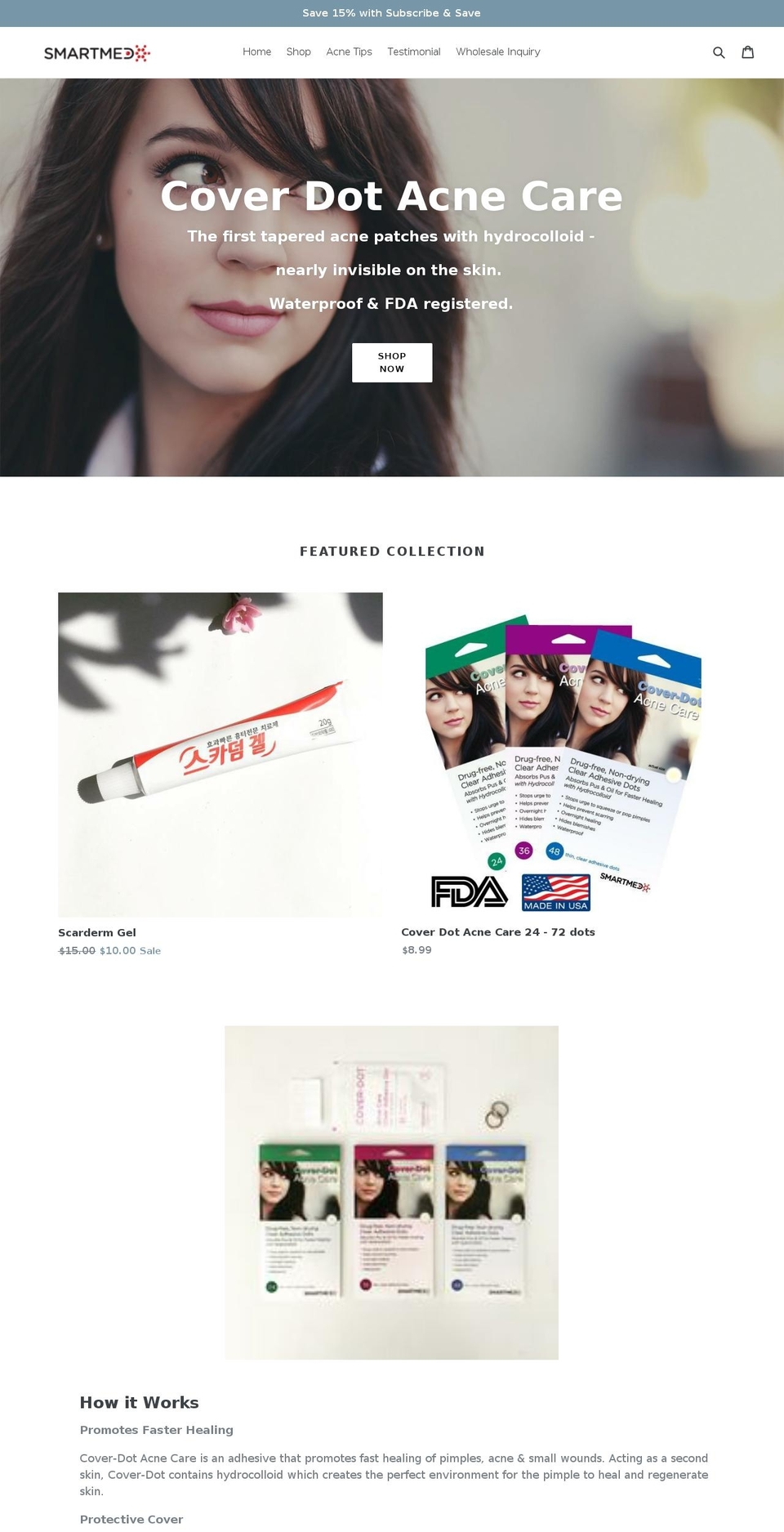 smartmedus.com shopify website screenshot