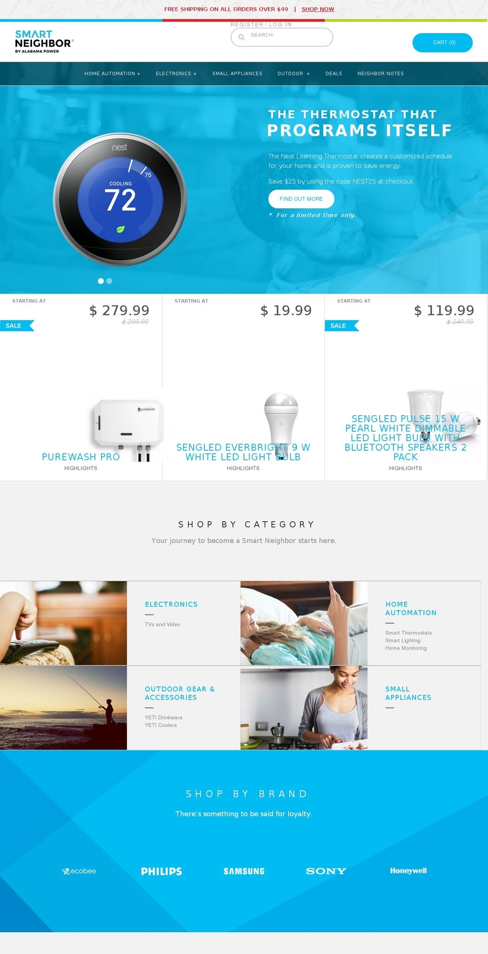 smartneighbor.com shopify website screenshot