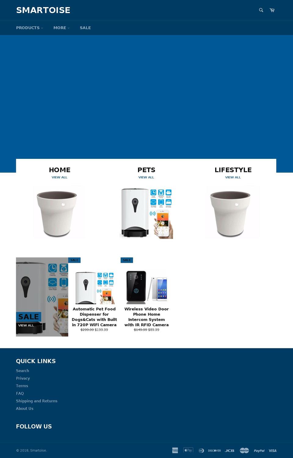 smartoise.com — Shopify storefront screenshot