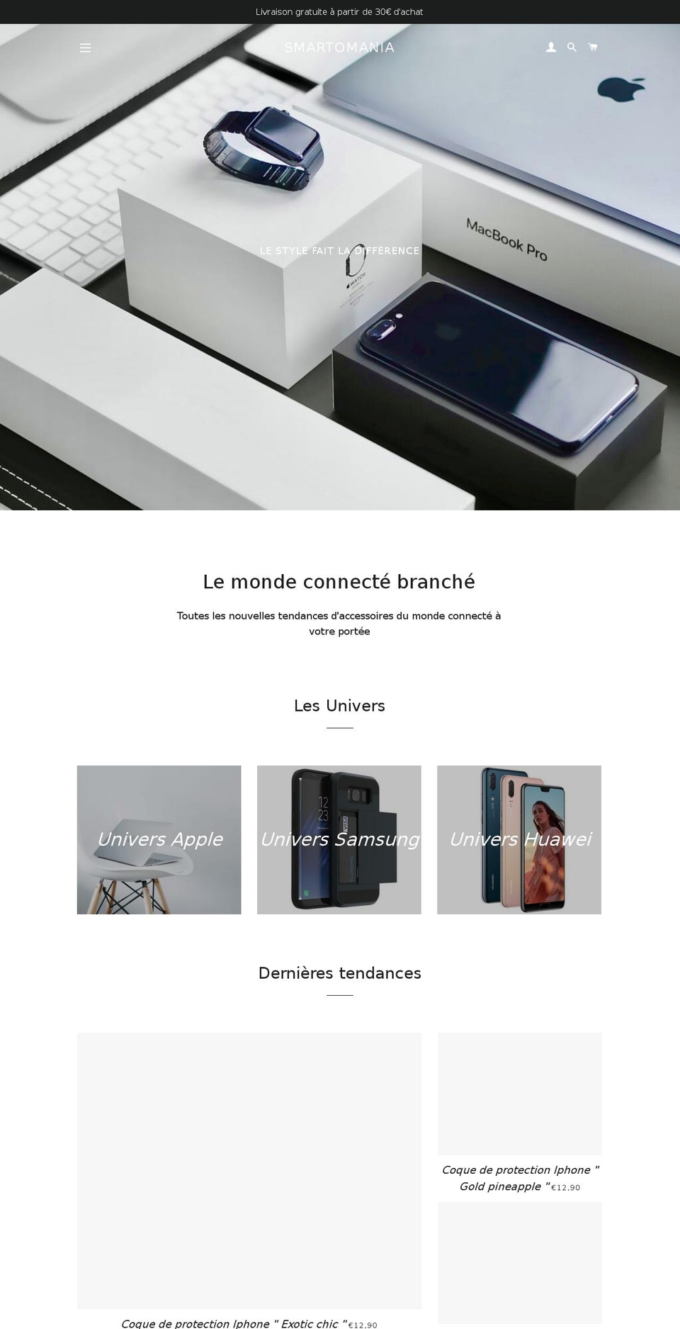 smartomania.com — Shopify storefront screenshot