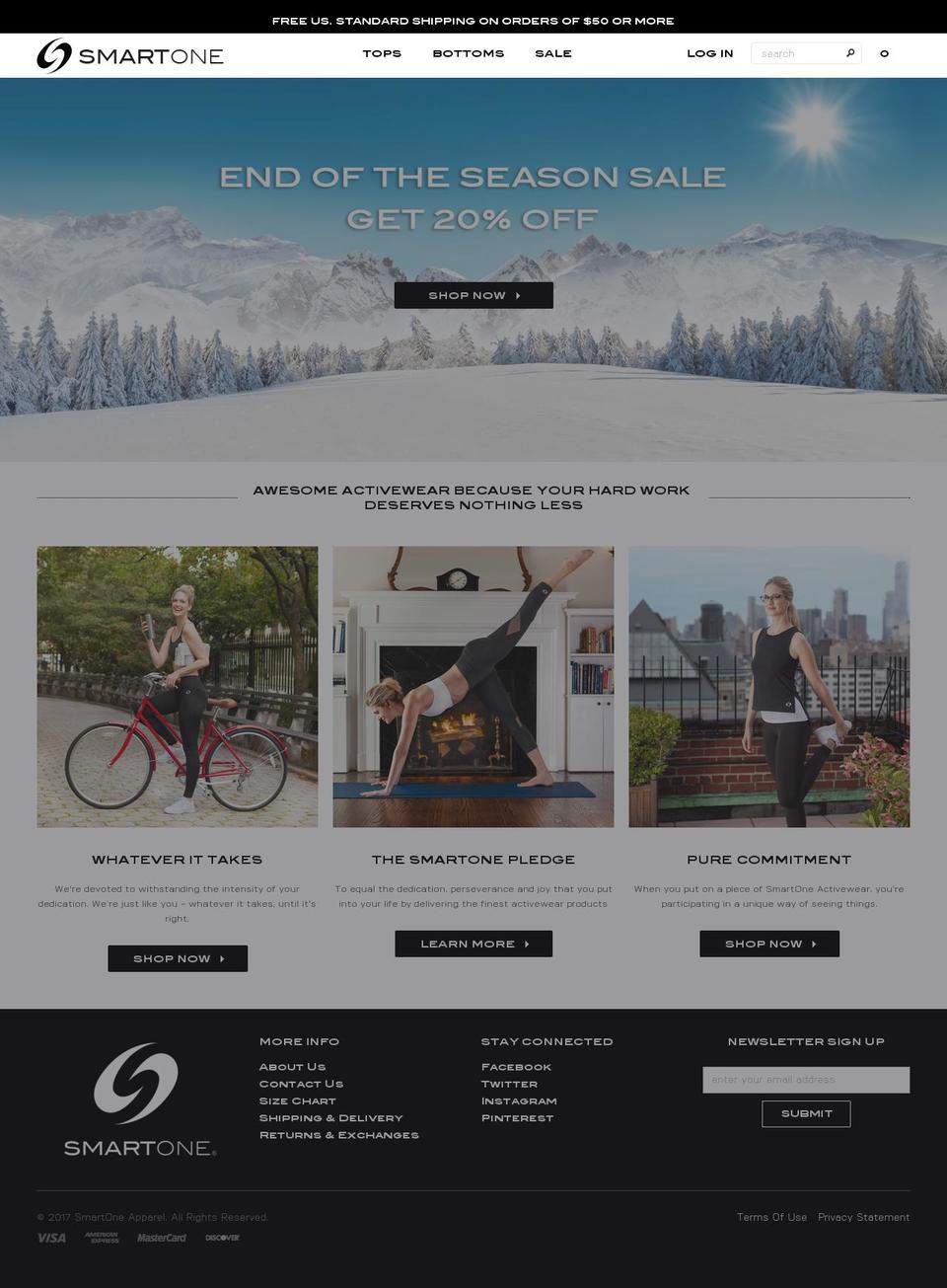 Arctic Grey, Inc. (V1) Shopify theme site example smartoneclothes.com