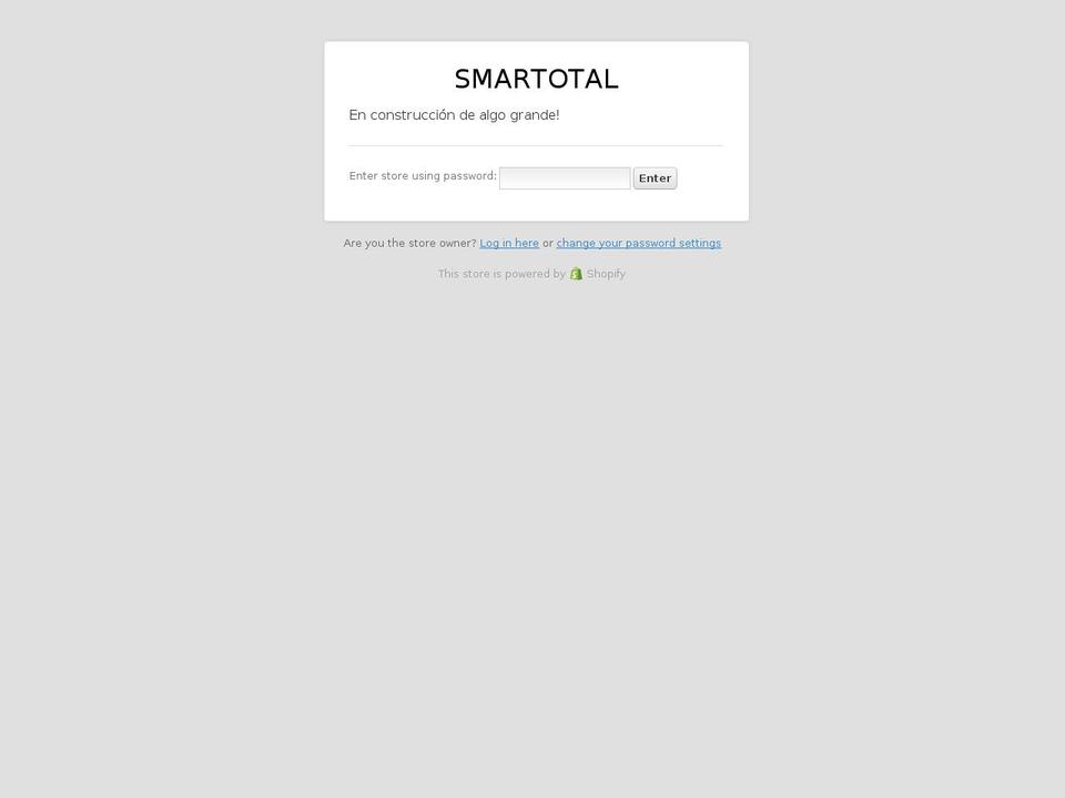 smartotal.com shopify website screenshot