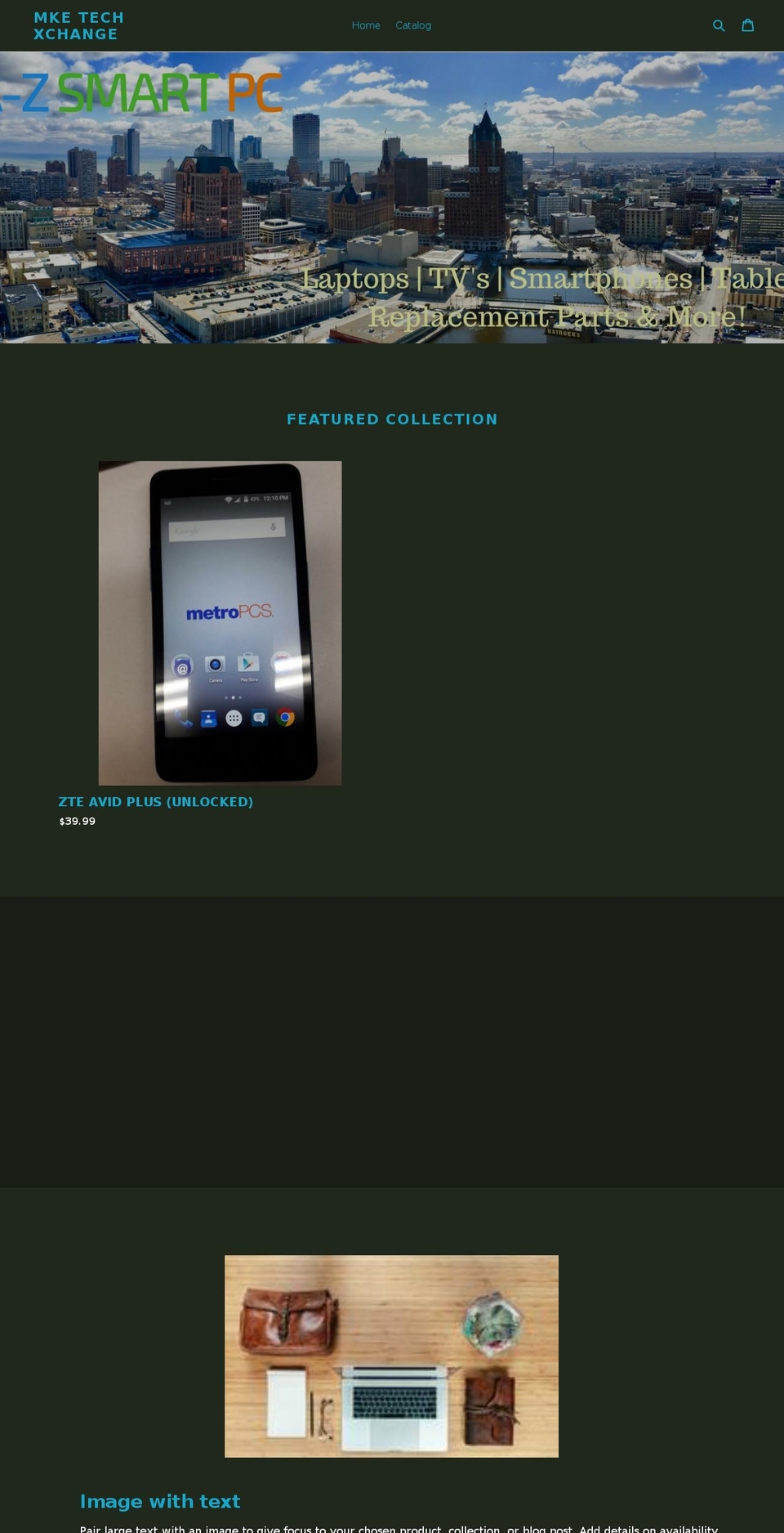 smartpcmke.com shopify website screenshot